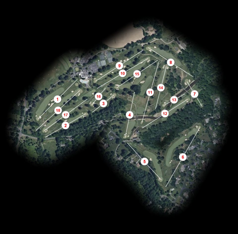 Lehigh Country Club course overview