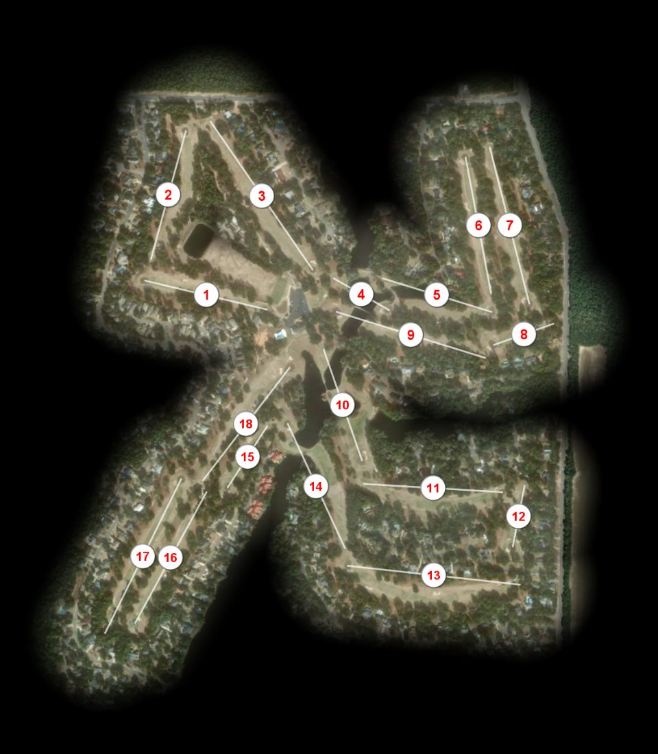 Rocky Bayou Country Club course overview