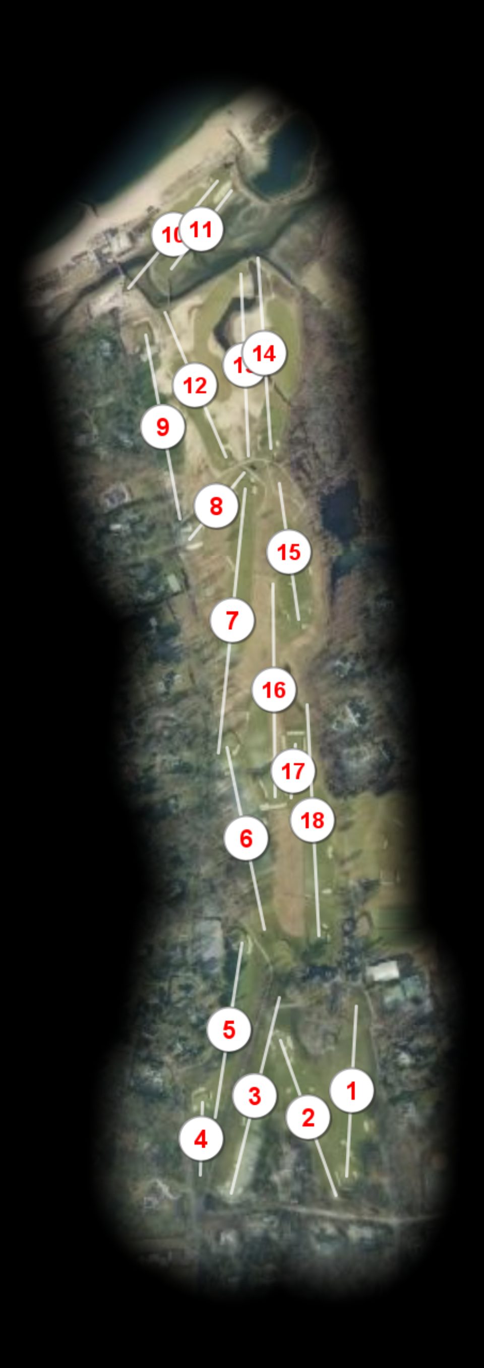 The Creek Club course overview