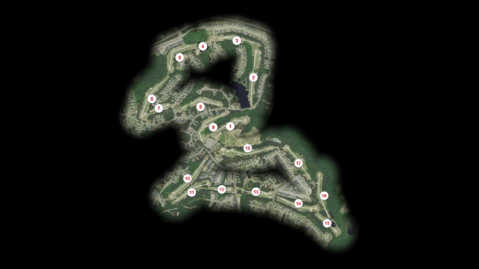 Anderson Creek Club course overview