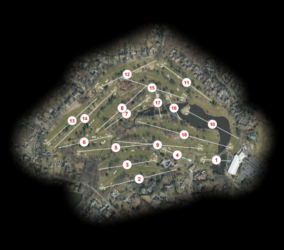 Brooklake Country Club course overview