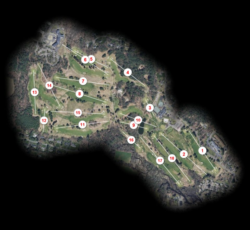 Hop Meadow Country Club course overview