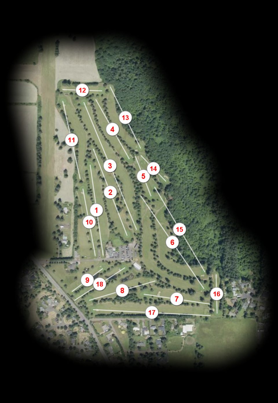 Oregon City Golf Club course overview