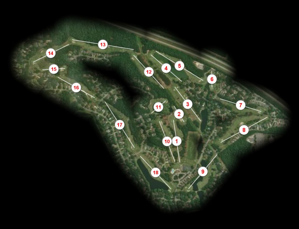 Emerald Golf Club course overview