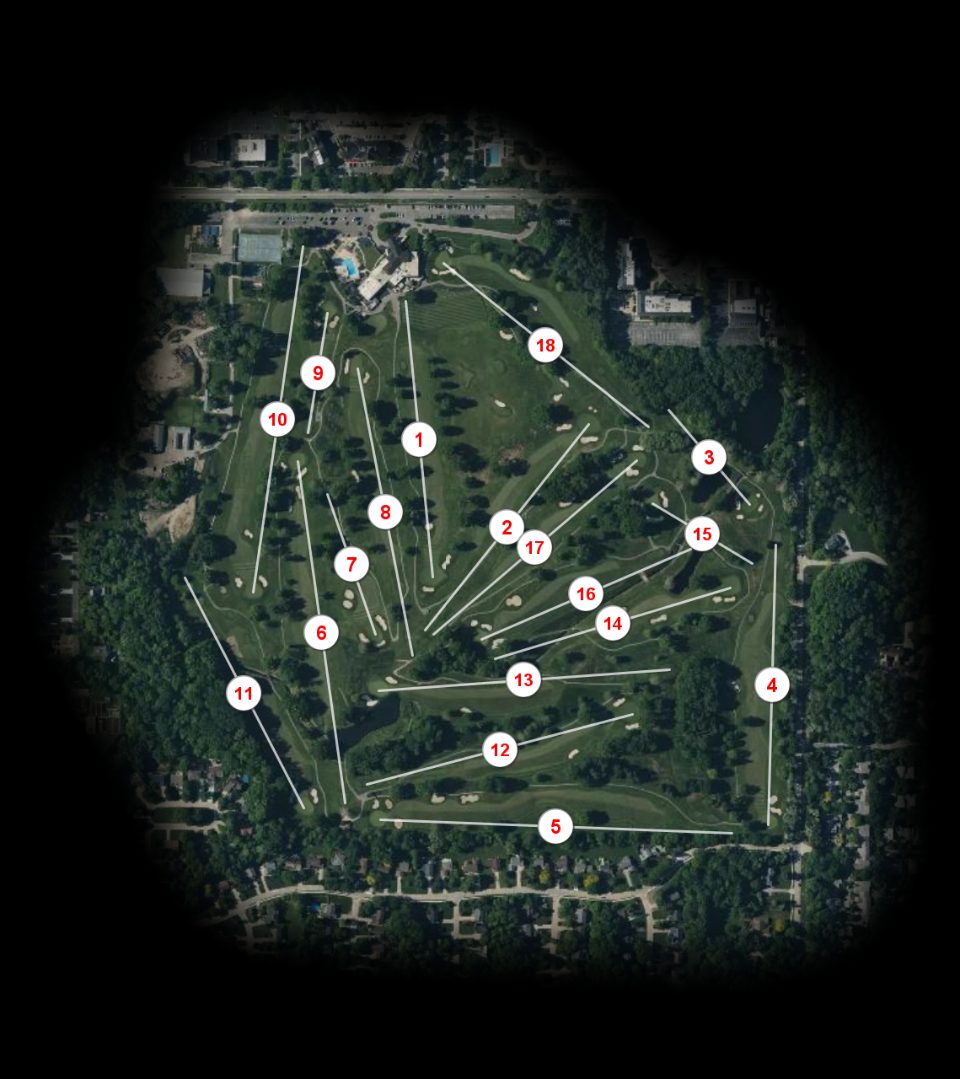 Beechmont Country Club course overview