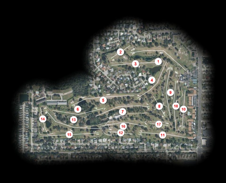 Rockledge Country Club course overview