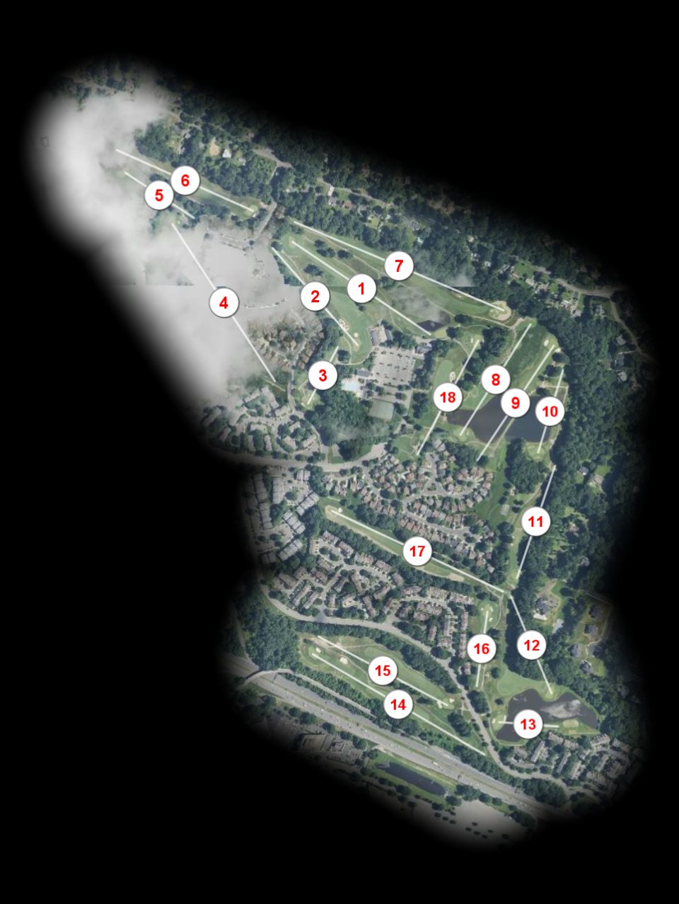 Penderbrook Golf Club course overview