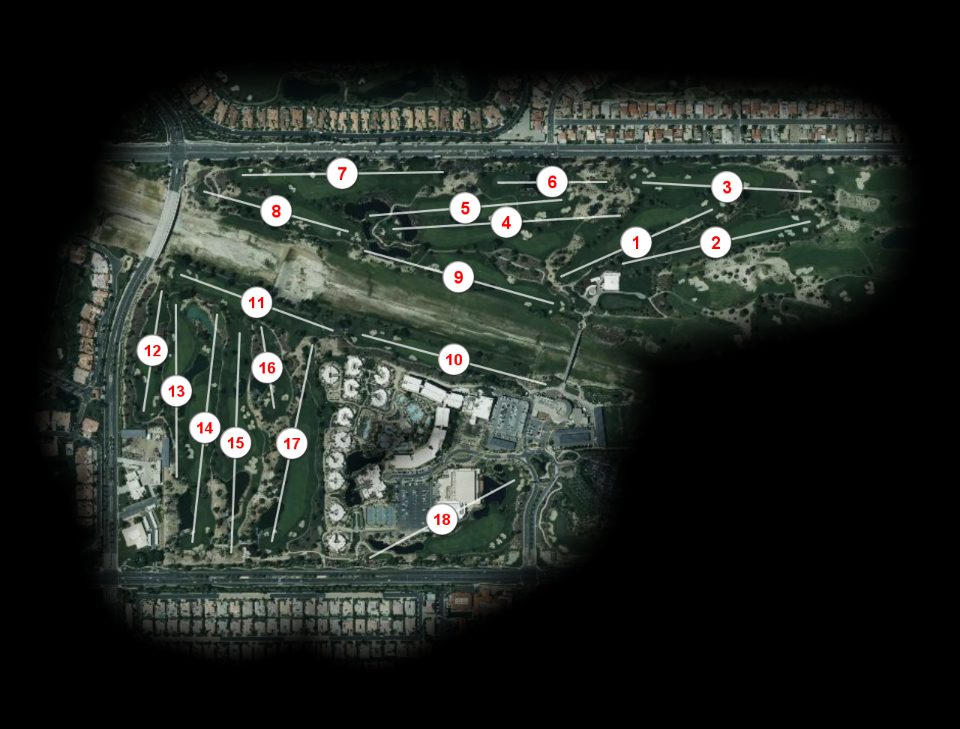 Indian Wells Golf Resort Celebrity Course course overview