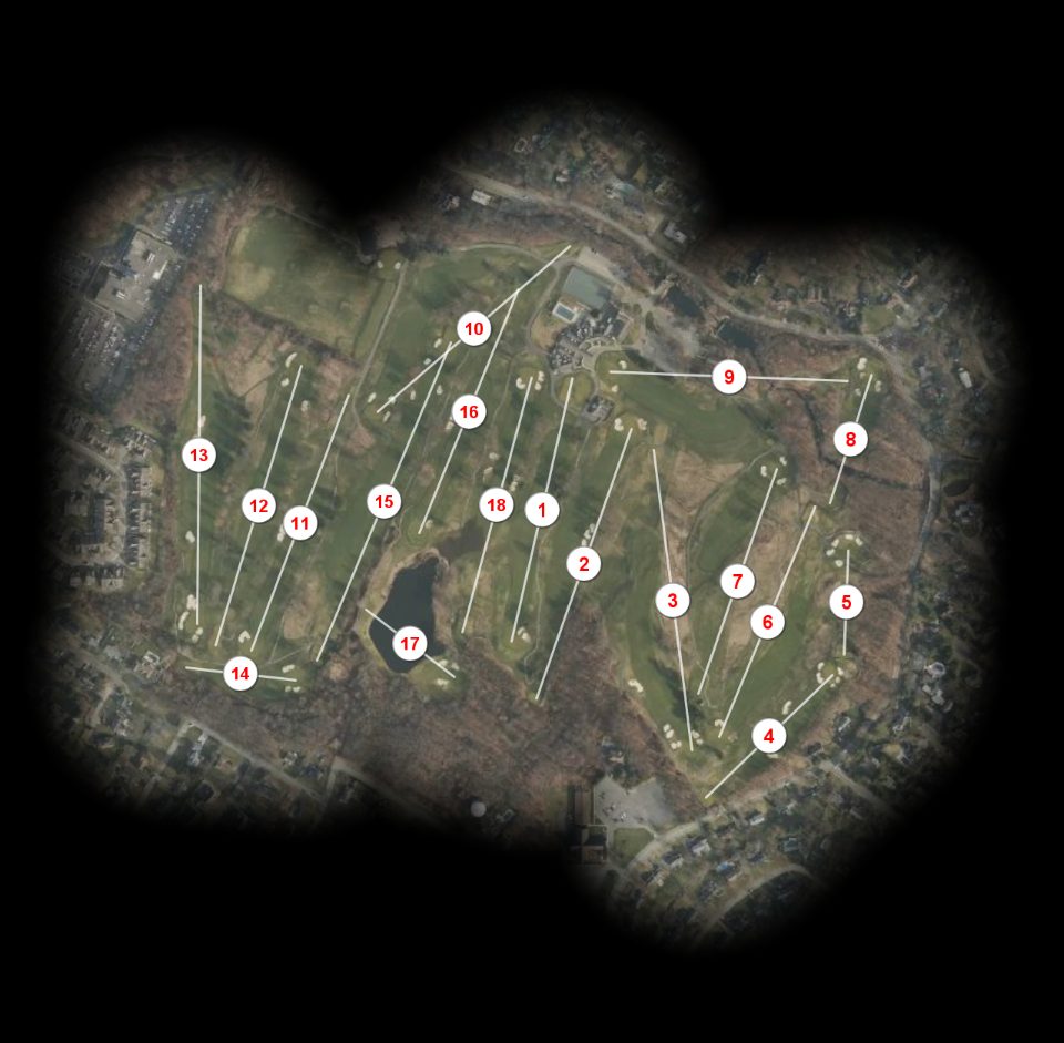 Green Brook Country Club course overview
