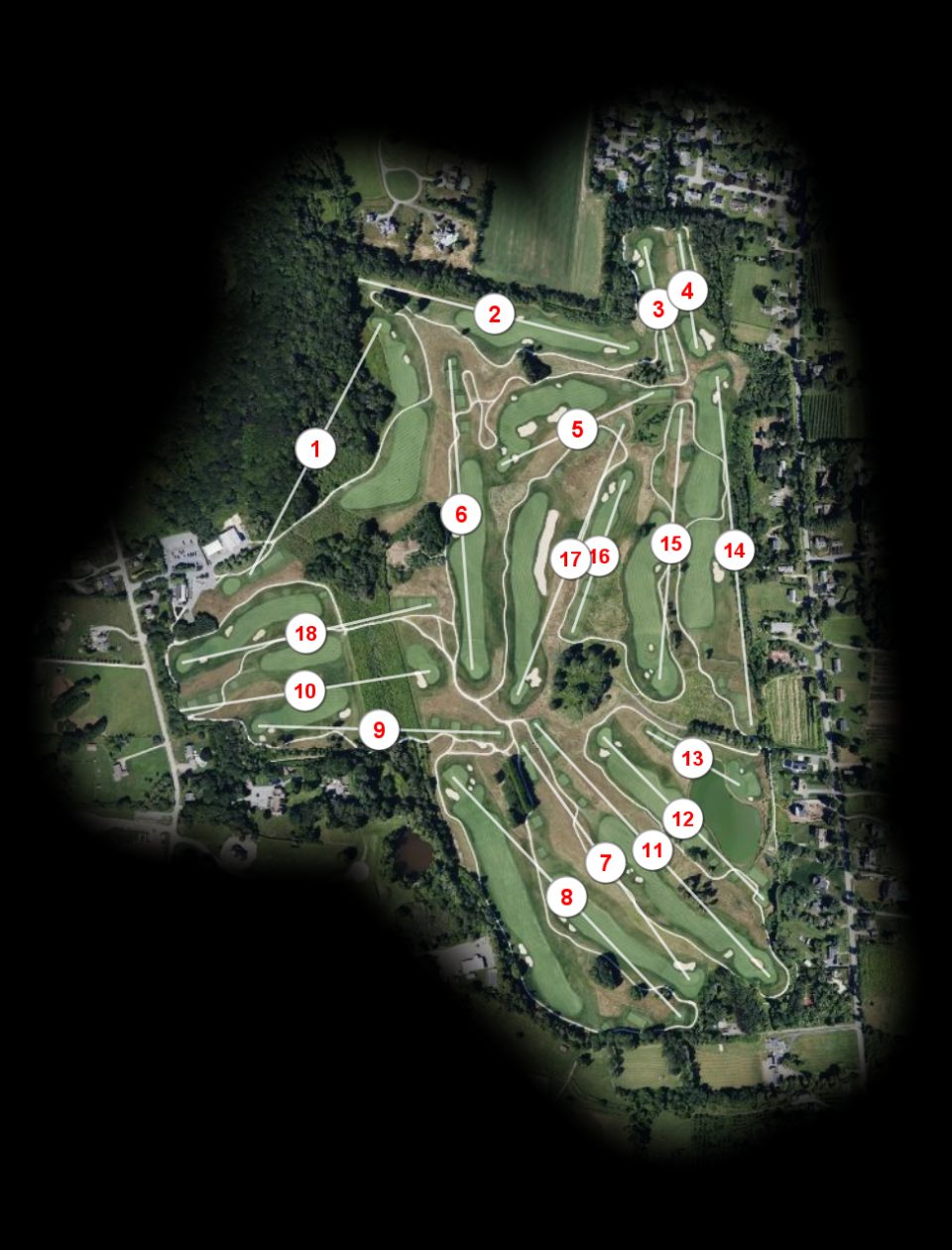 Newport National Golf Club Orchard course overview