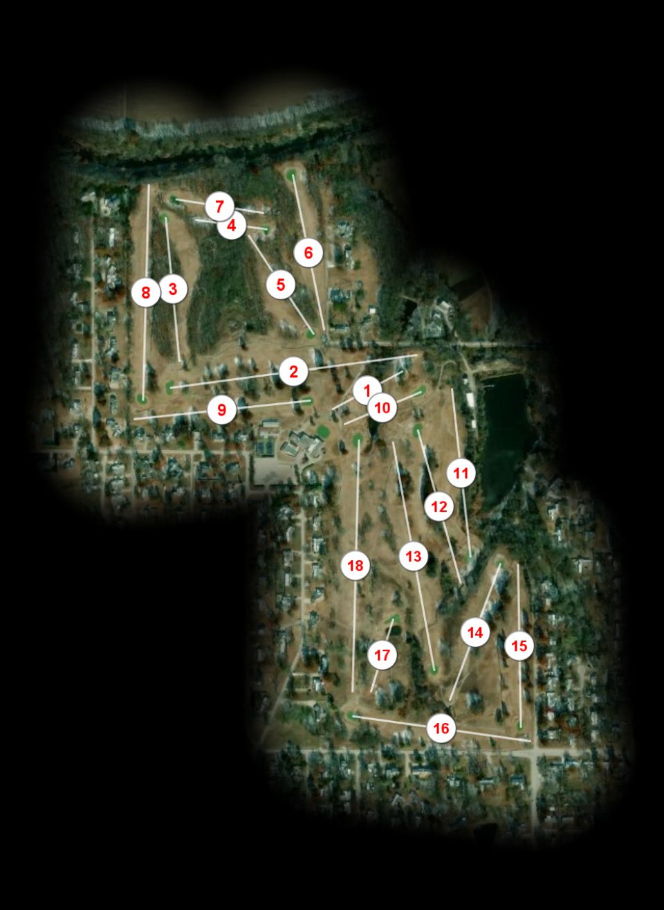 Independence Country Club course overview
