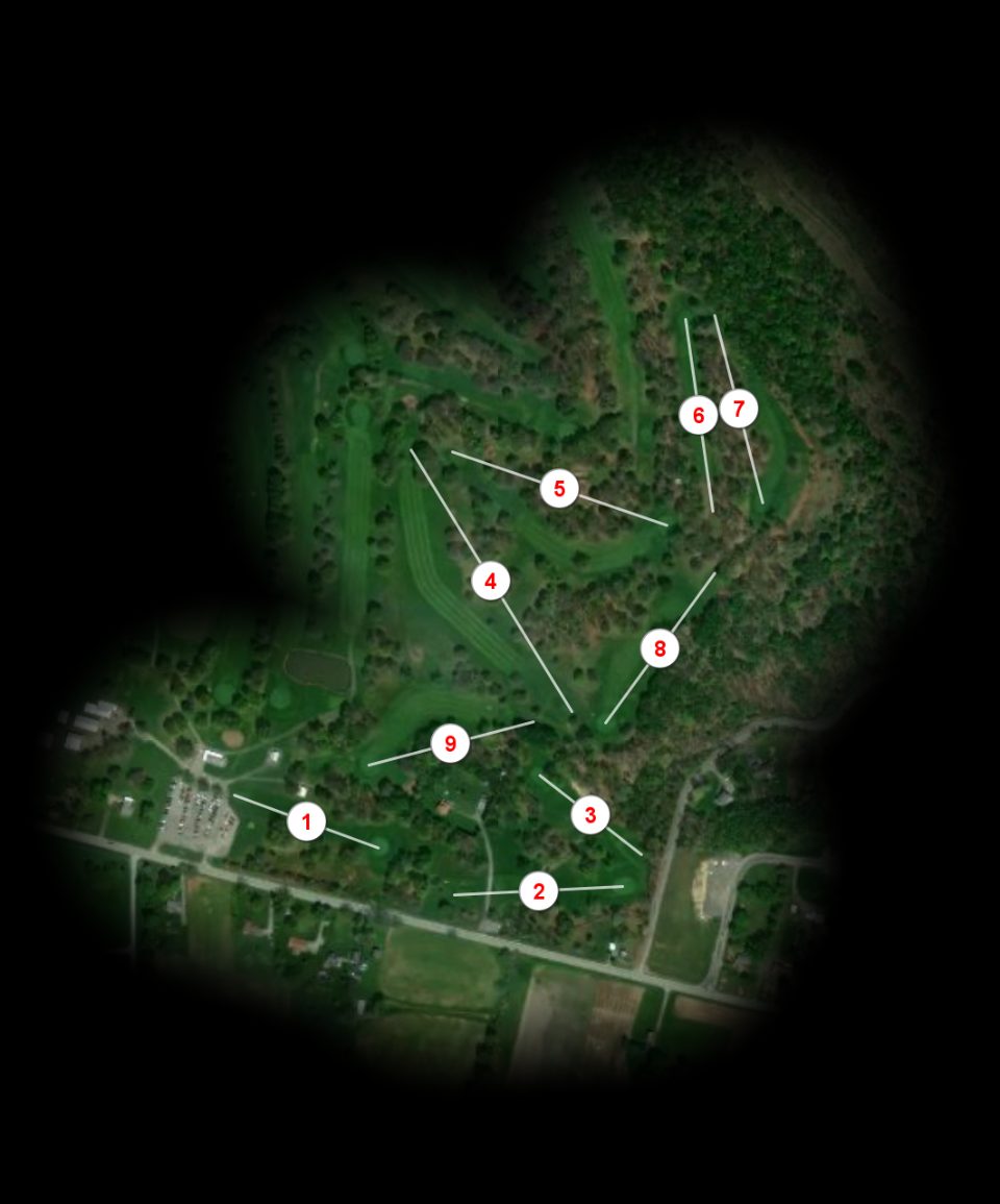 Saxon Golf Club East course overview