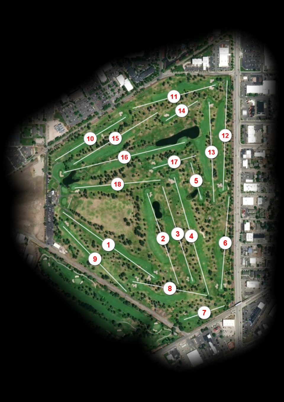 Larchmont Golf Course course overview