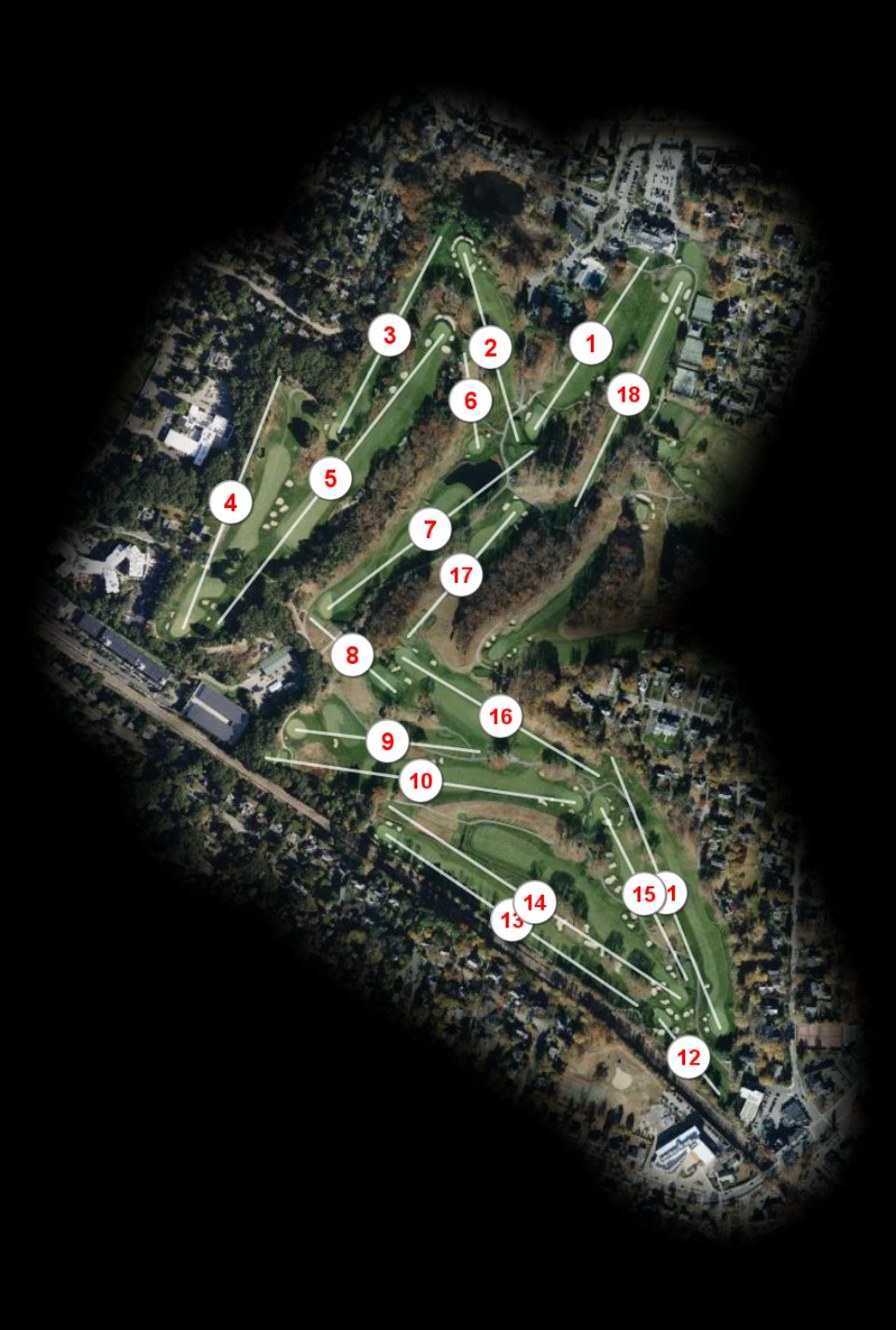 Brae Burn Country Club Champinship course overview