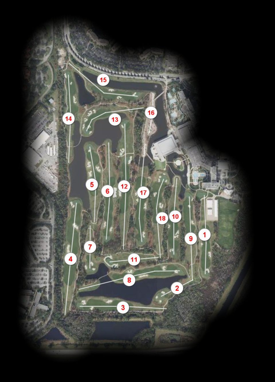 Waldorf Astoria Golf Club course overview