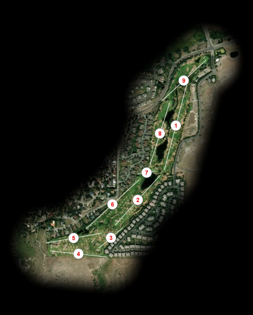 Snowcreek Golf Course Snow Creek course overview