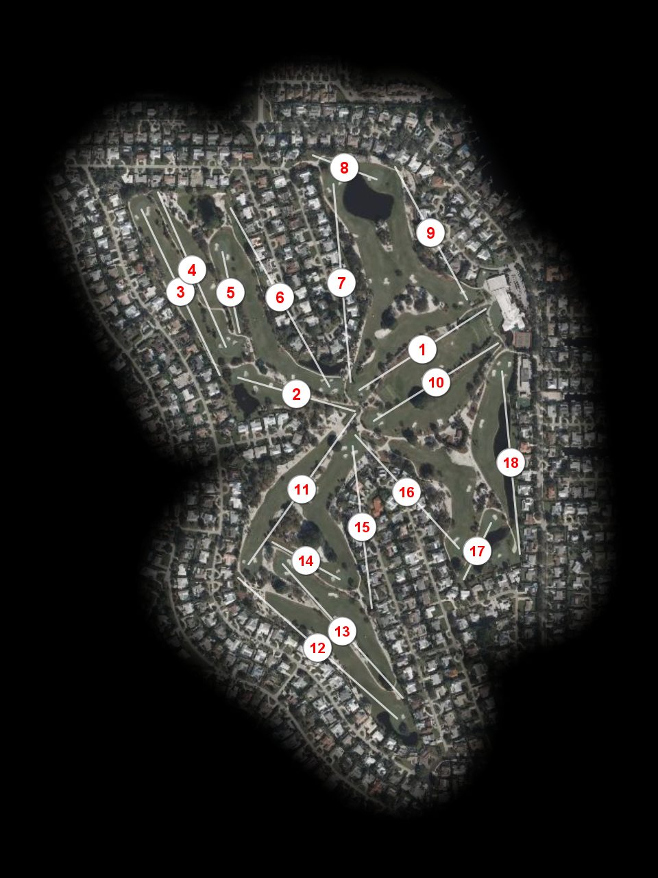 Tequesta Country Club course overview