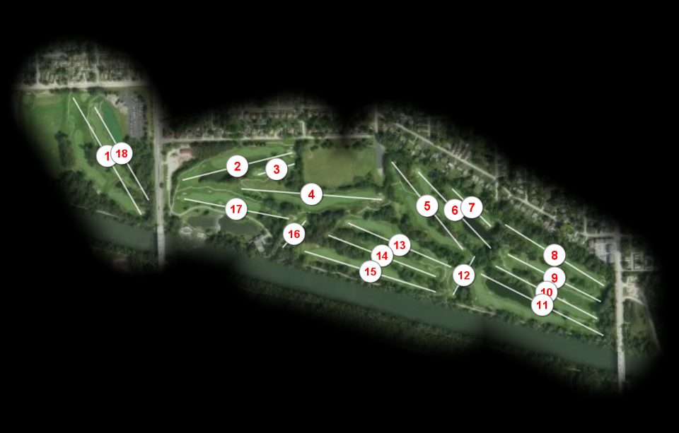Waters Edge Golf Club course overview