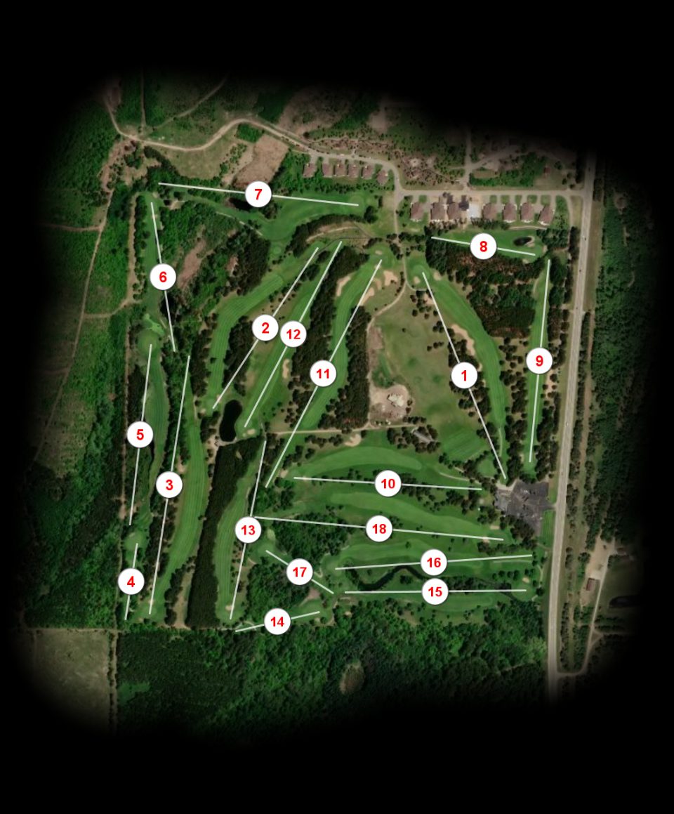 Blueberry Pines Golf Club course overview