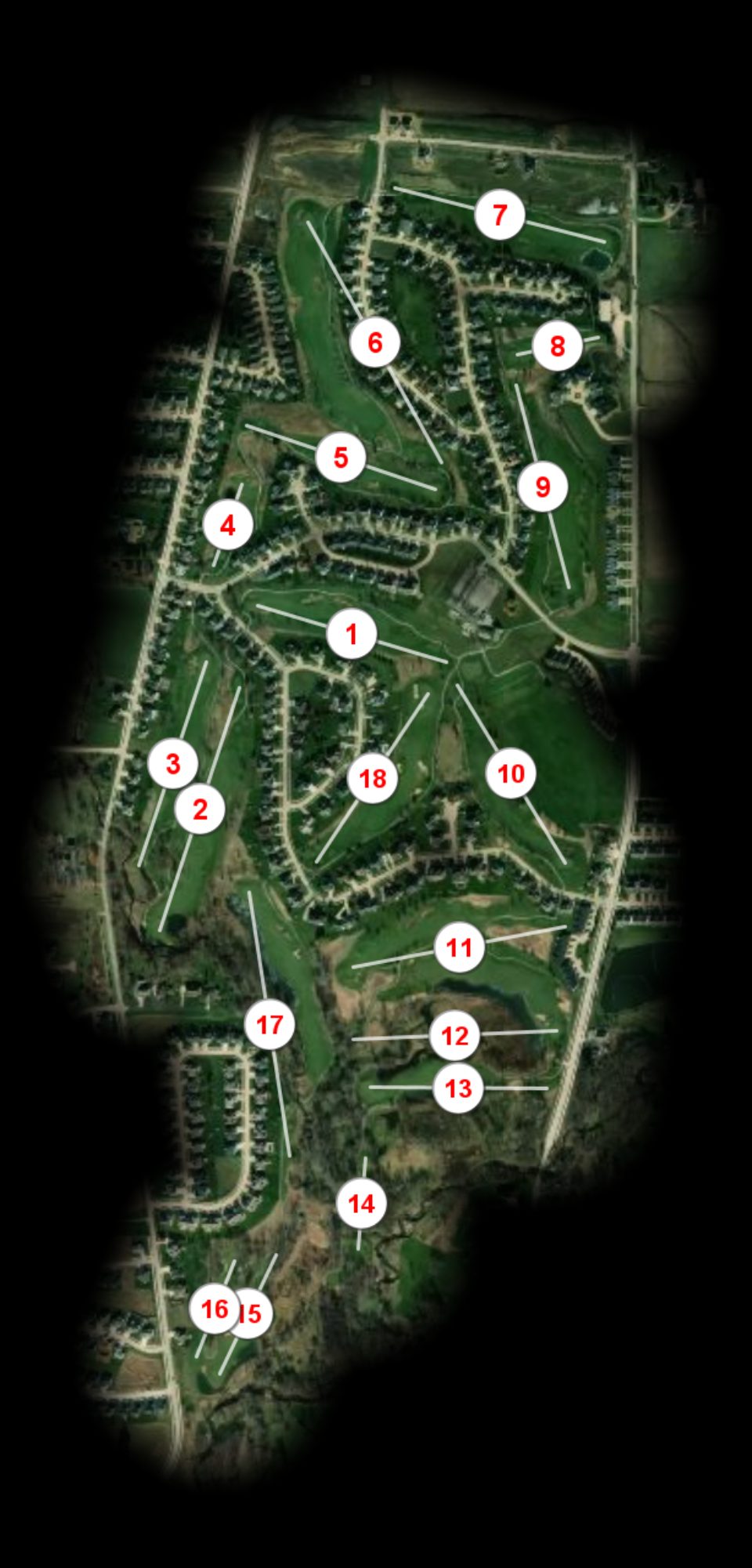 Hunters Ridge Golf Course course overview
