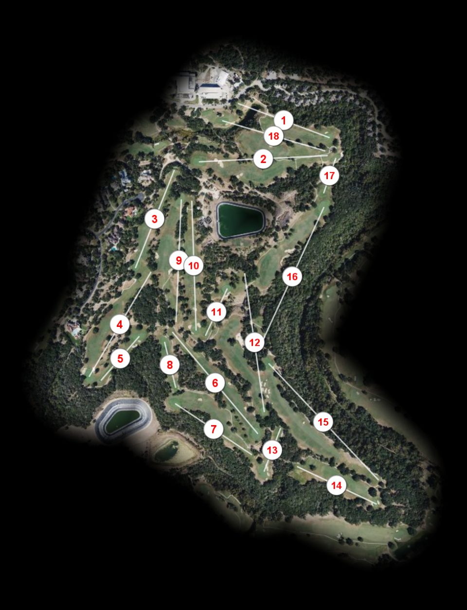 Barton Creek Resort Coore Crenshaw Cliffside course overview