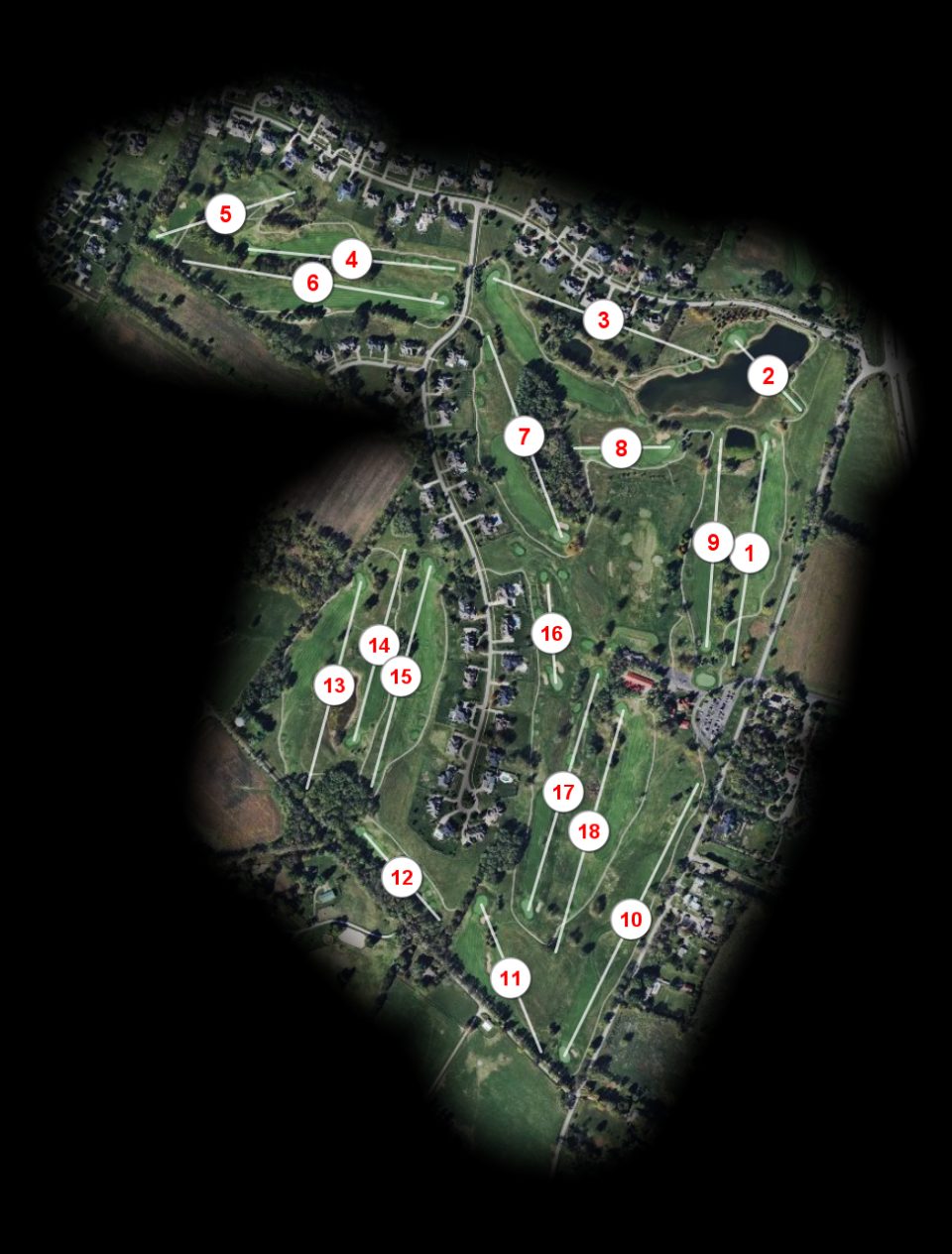 Golf Club of the Bluegrass Widows Watch course overview