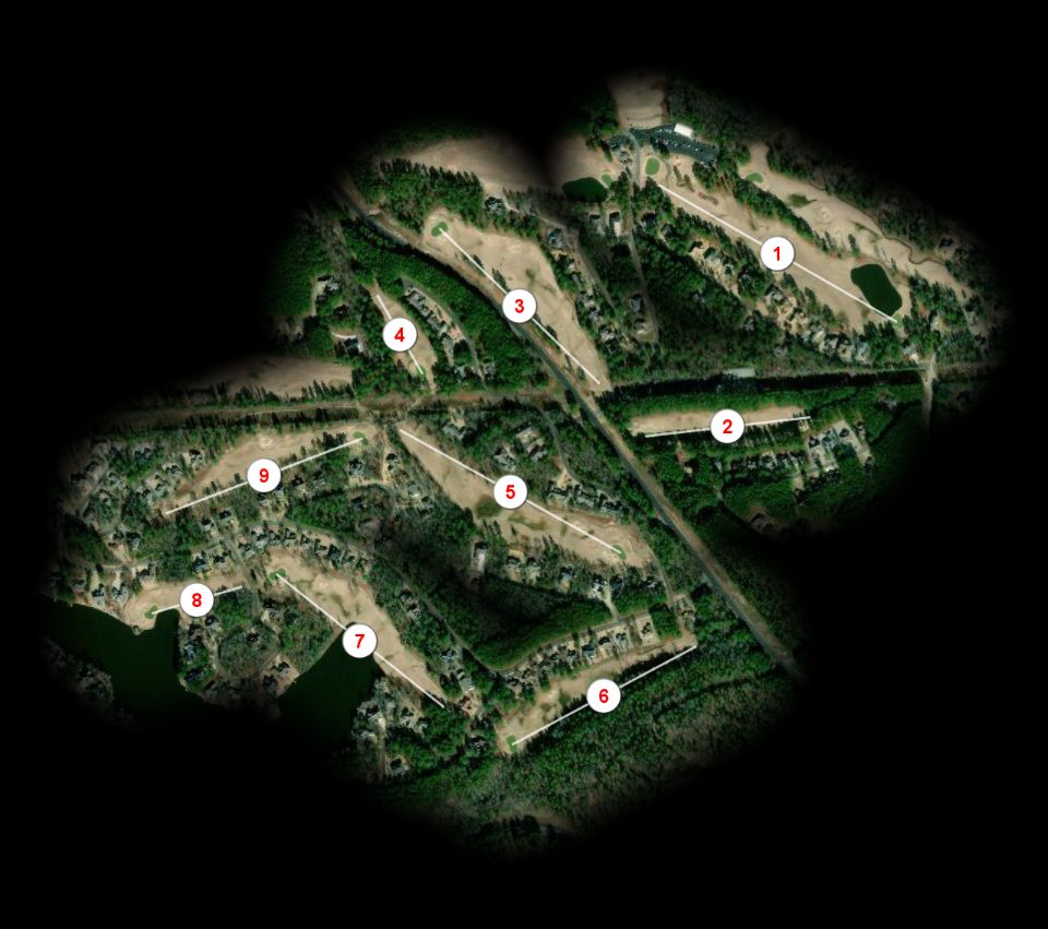 Nina nine at Isabella Golf Course