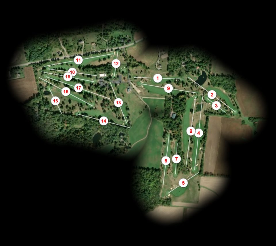 Urbana Country Club course overview