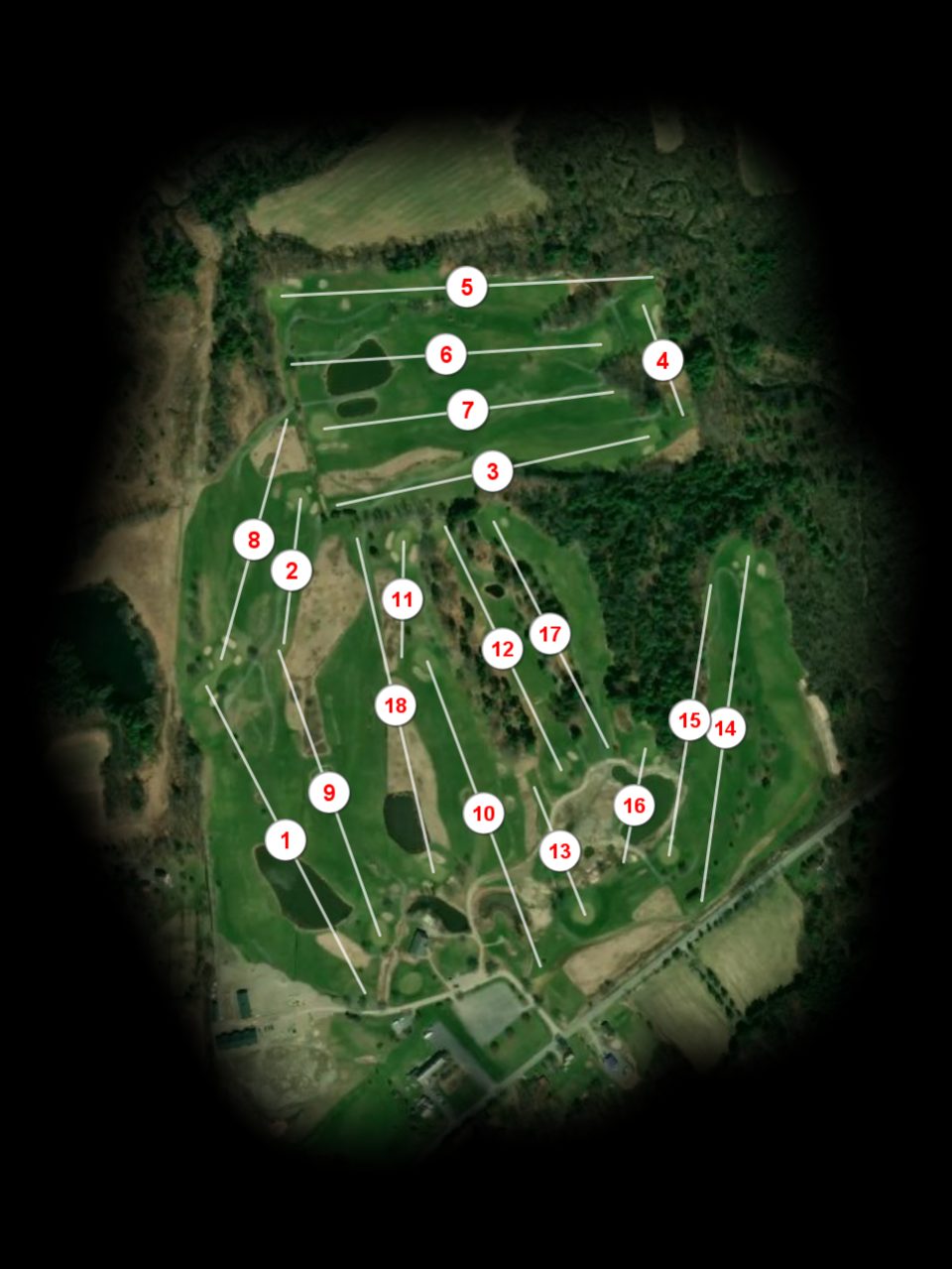 Kingsbury Country Club Kingswood course overview