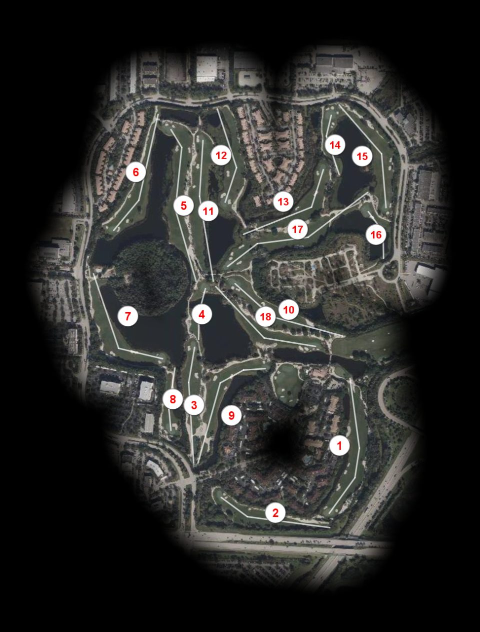 Emerald Dunes Golf Club course overview