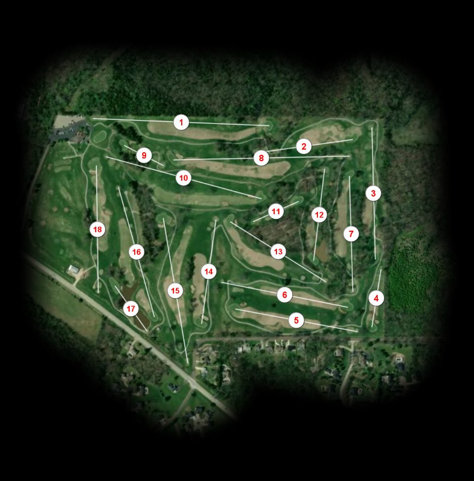 Crystal Highlands Golf Club course overview