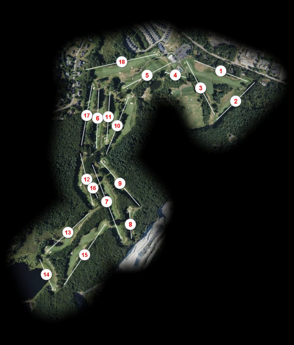 Franklin Country Club course overview