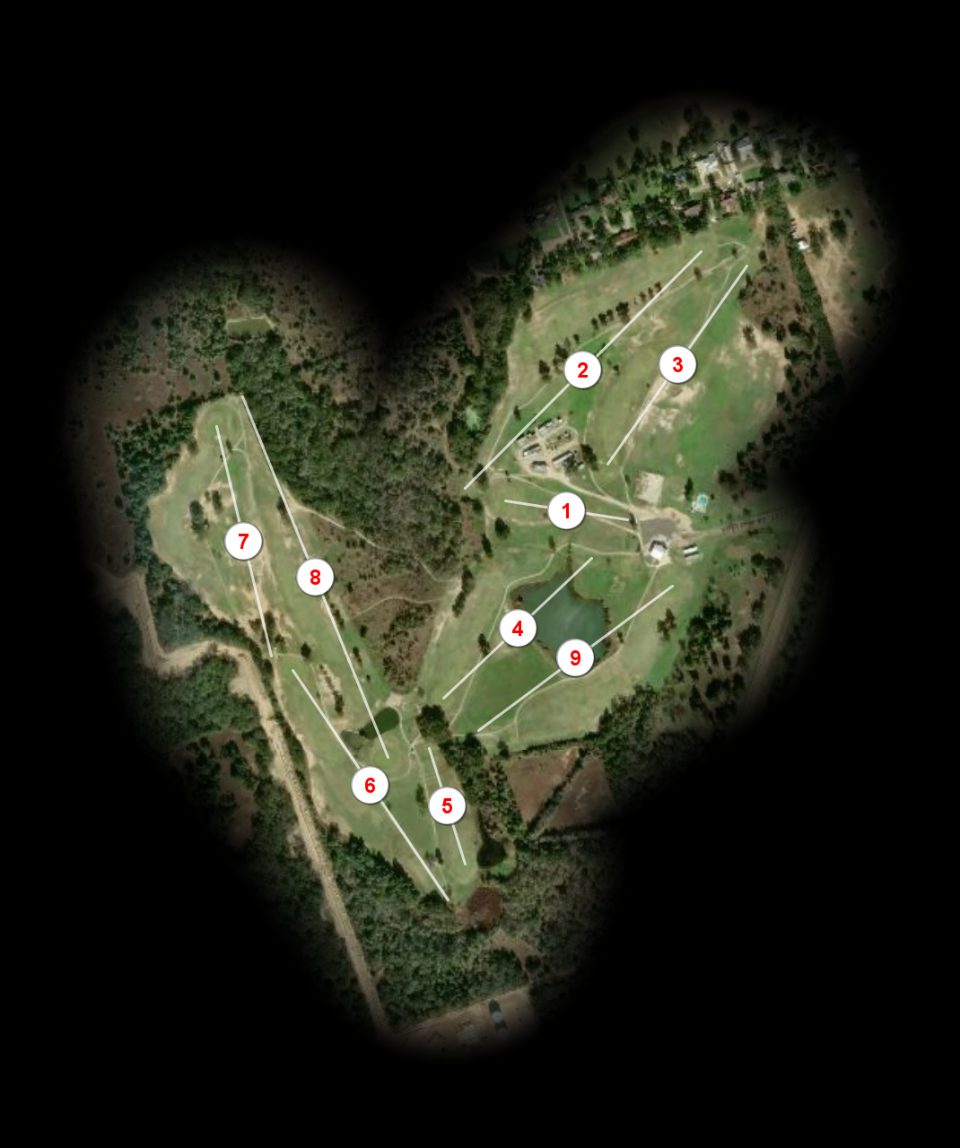 Rockdale Country Club course overview