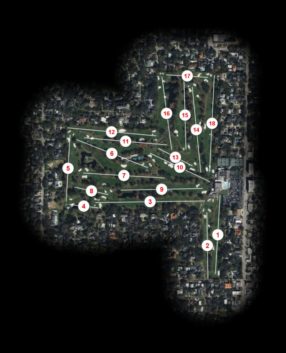Palma Ceia Golf and Country Club course overview