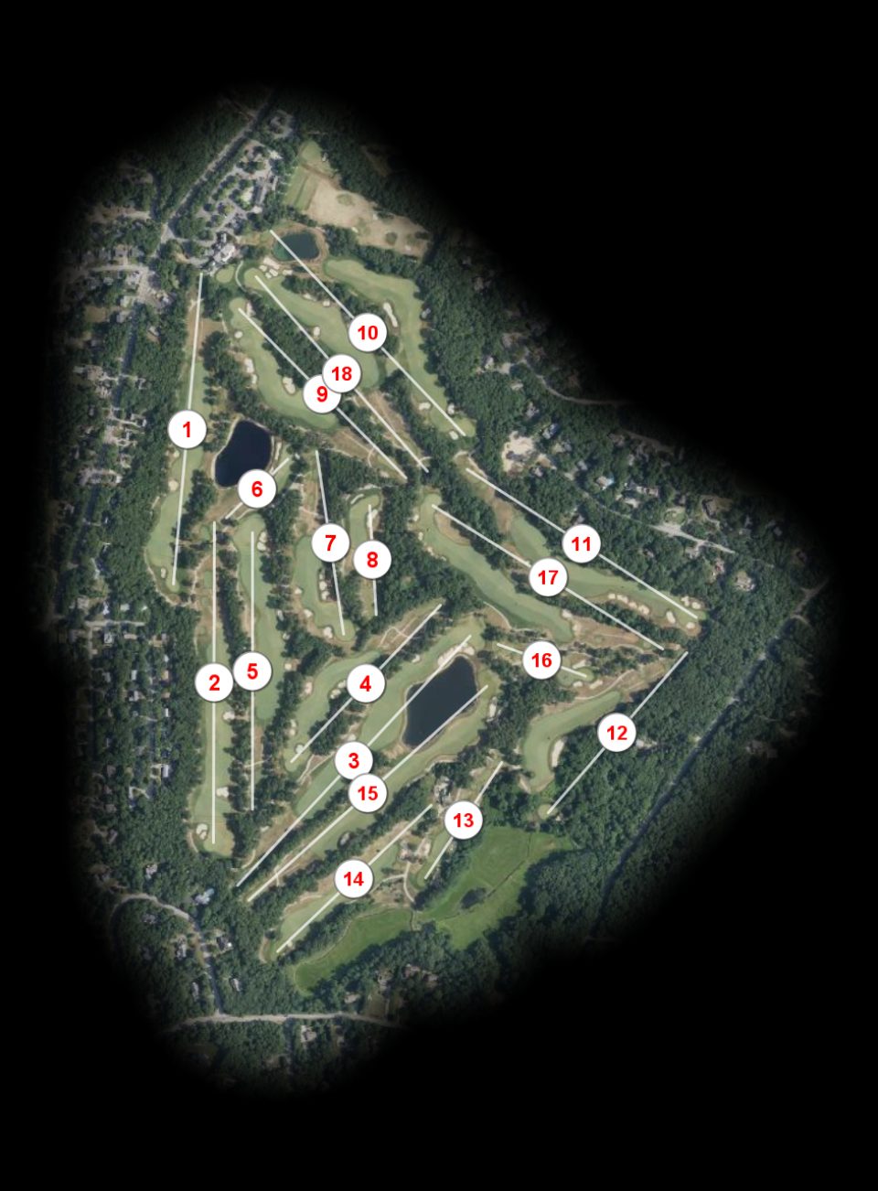 Cape Cod National Golf Club course overview