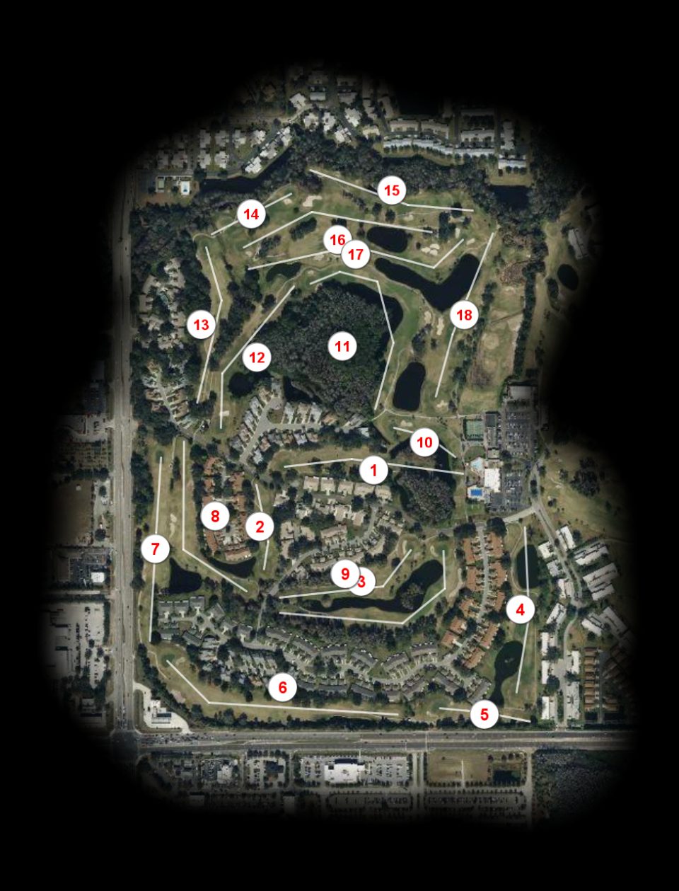 Seven Springs Golf and Country Club Championship course overview