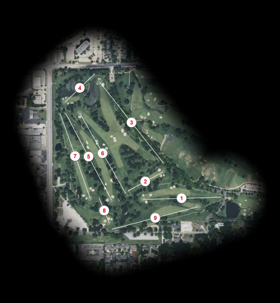 Southern Hills Country Club course overview