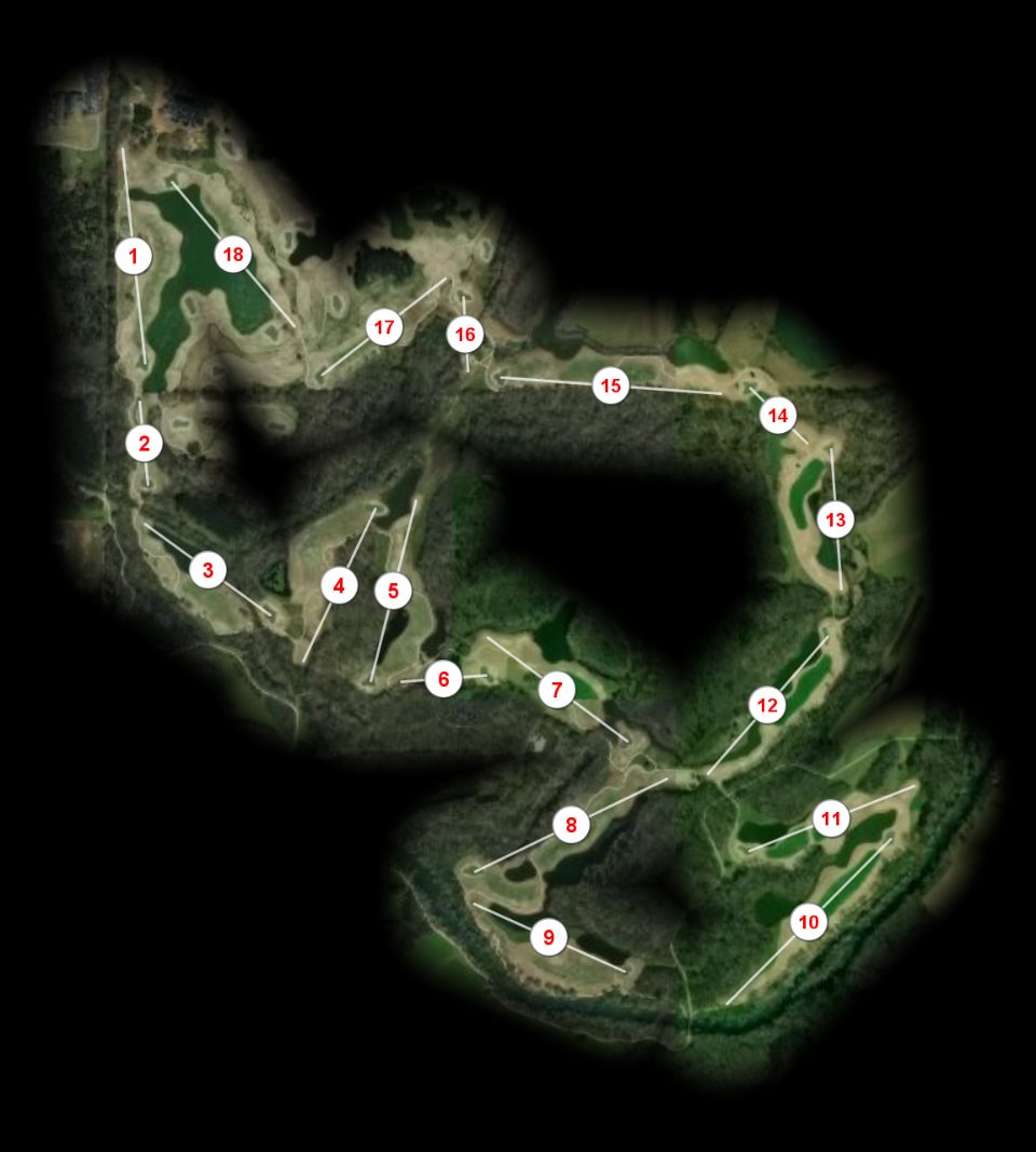 RTJ Golf Trail at Hampton Cove River course overview