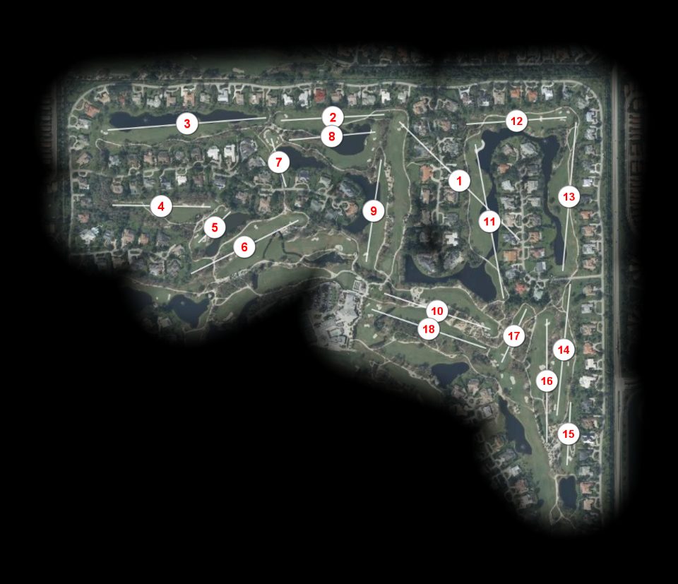 Quail Creek Country Club course overview