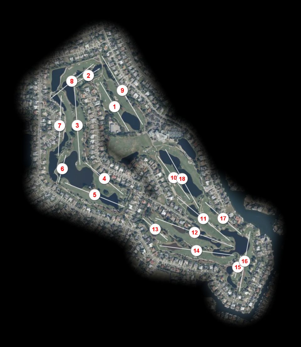 Island Country Club course overview