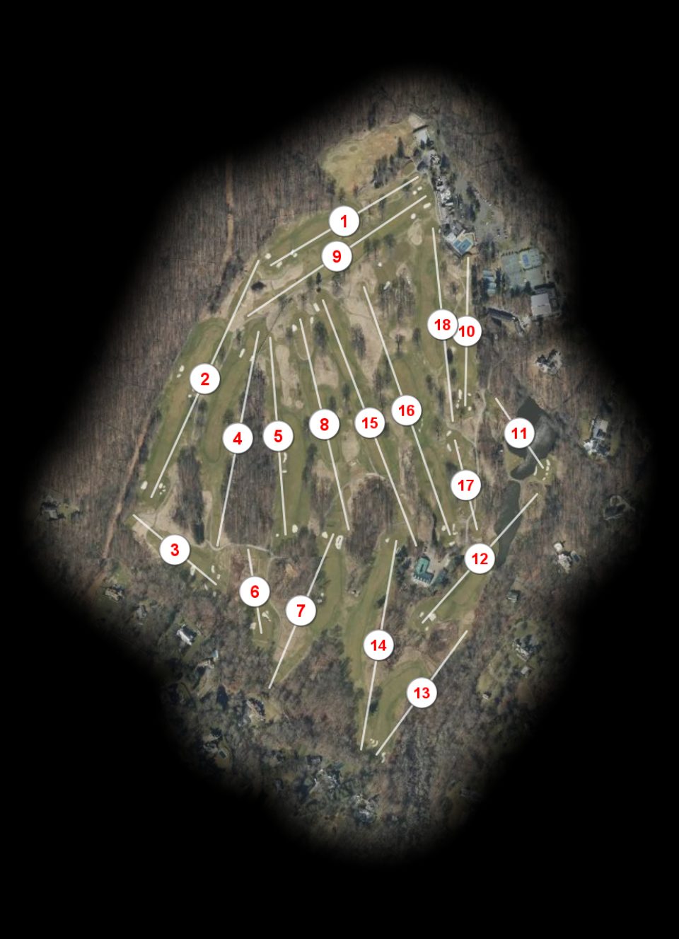 The Round Hill Club course overview