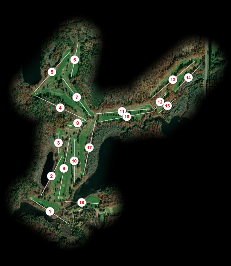 Trout Lake Golf Club course overview