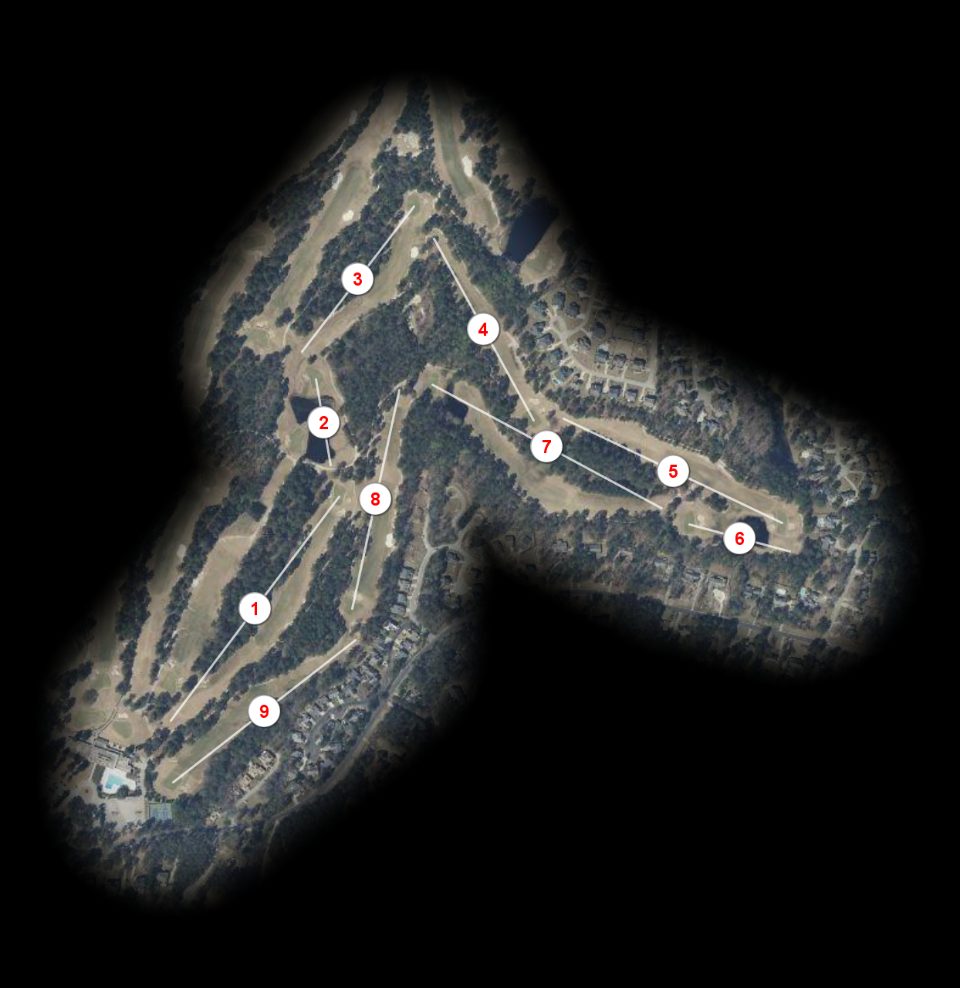 Lakeside nine at Columbia Country Club